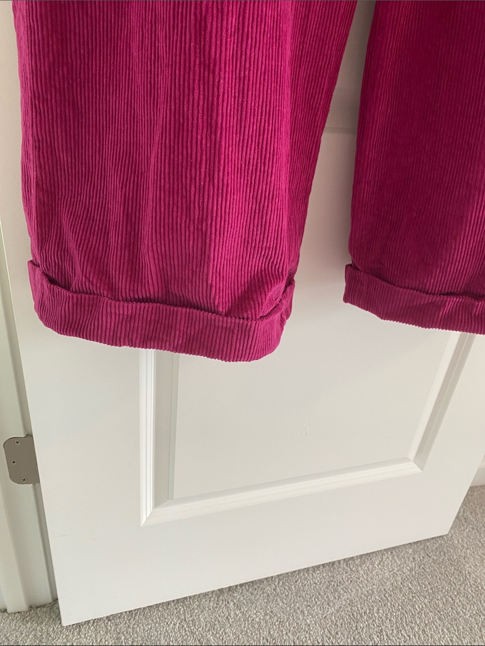 Julia Amory Dark Pink Wide Leg Pants size Medium - Picture 6 of 6